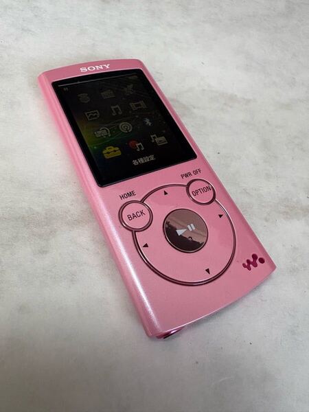 送料無料 ソニー デジタルウォークマン NW-S764♪ライトピンク 8GB SONYWALKMAN♪即決ポータブルオーディオプレーヤーdigital mediaplayer