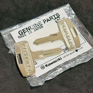 KH250 ブランクキー 純正新品 KH400 KH500 KH750 250SS 350SS 400SS 750SS 500SS 2本 カワサキ スペアキー kawasaki 合鍵