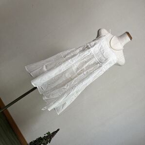 9-7新品miry dcera(ミリーデュセラ)シアーピンタックキャミソールワンピース インド綿キャミワンピミニフレアスカート 9号M 9,900円