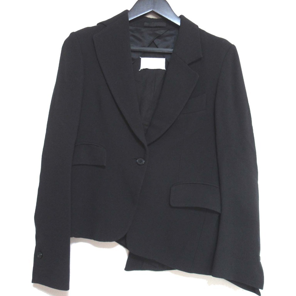 新品タグ付き⭐️マルタンマルジェラ テーラードジャケット ここのえ期 ブラック Martin Margiela】“ここのえタグ” アーカイヴ 本任期 切替