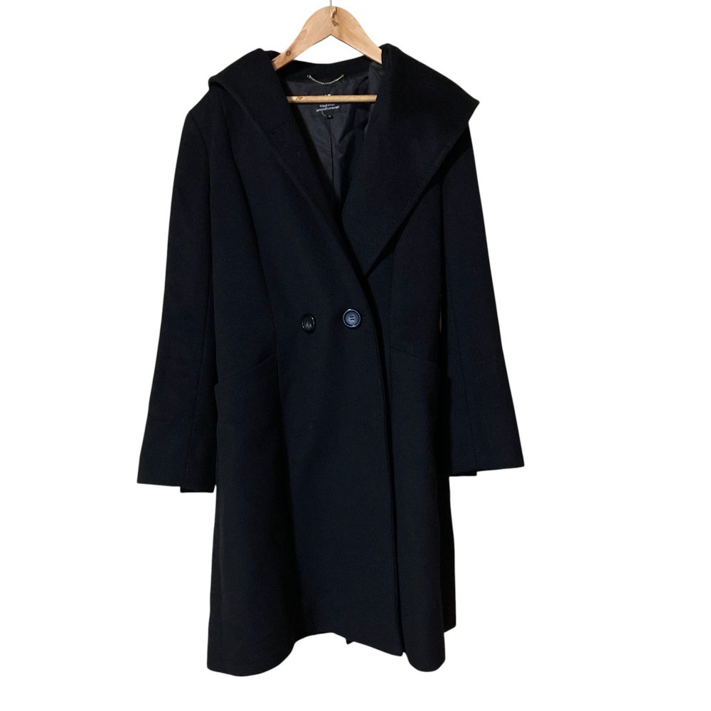 専用　新品タグ　未使用　大きいサイズ44 23区　アンゴラ混　コート　黒 新品未使用 23区 ウィンドシールドコート 44 グレー ノーカラー