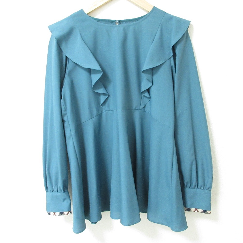 2025年最新】Yahoo!オークション -バーバリー ブラウス フリルの