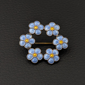 ヴィンテージ デンマークシルバー925 Meka 50年代~60年代 ペンダント ブローチ 3.5g