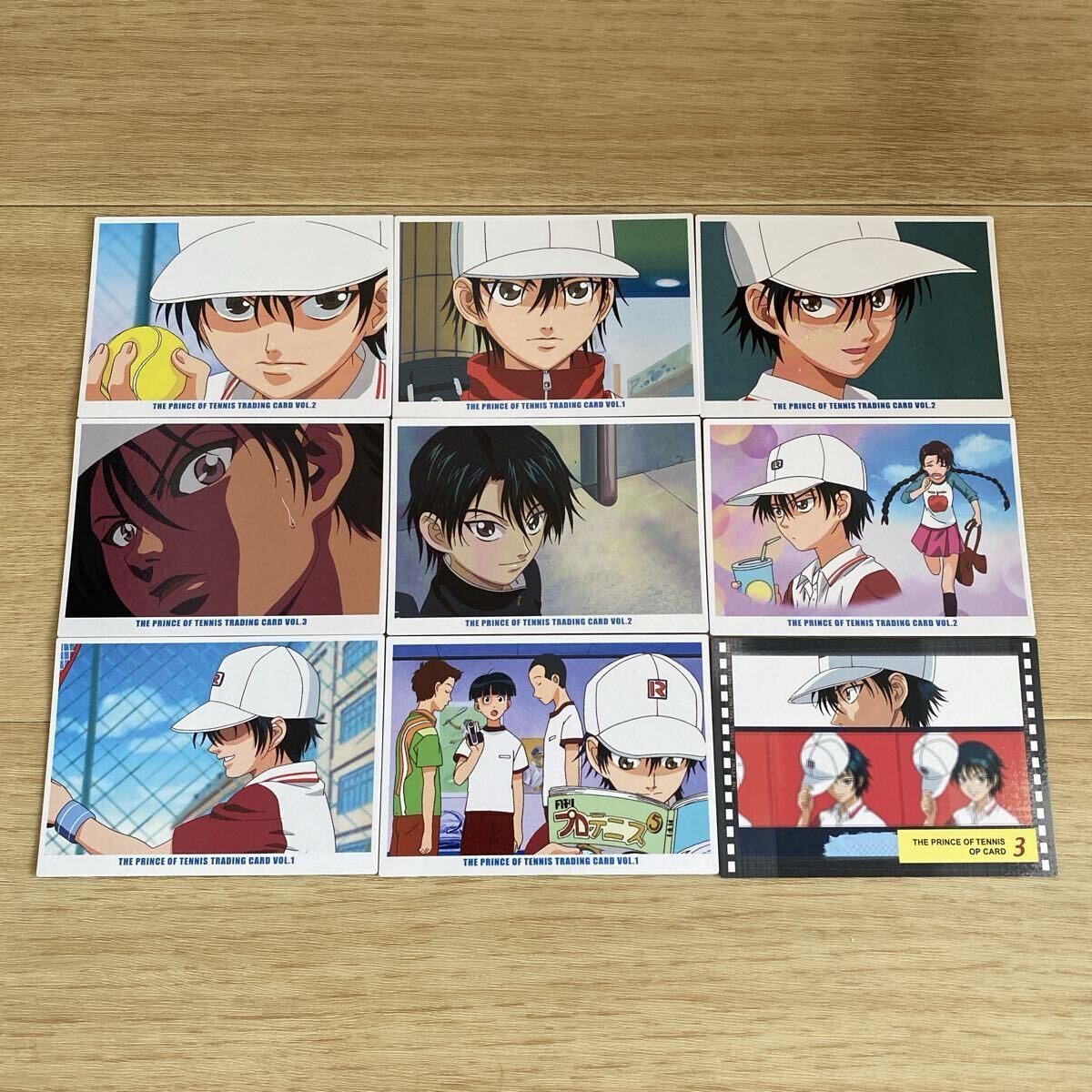 テニスの王子様　越前リョーマ　クリアカード9枚まとめ売り（描き下ろし1枚あり） 2025年最新】Yahoo!オークション -越前リョーマカードの中古品