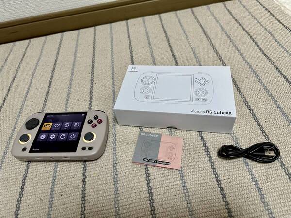 ★ほぼ新品★ ANBERNIC RG CubeXX muOS 改造OS CFW 32GB