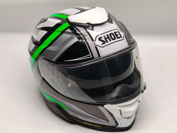 SHOEI ショウエイ GT-Air II HASTE ヘイスト GT-AIR2 GREEN/BLACK フルフェイスヘルメット Mサイズ