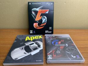 6)★限定版★PS3 GRAN TURISMO グランツーリスモ5 ゲームソフト プレステ3 3D対応 Blu-ray Disc Apex