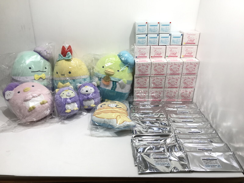すみっコぐらし　ぬいぐるみたち【14点まとめ売り】 San-X すみっコぐらし ぬいぐるみ (S) 14点セット : ビッグ