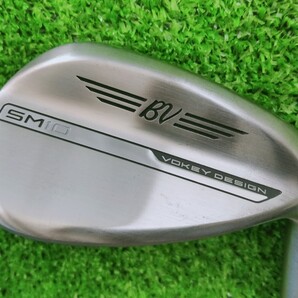 【送料無料】W326)タイトリスト ボーケイSM10 RAW WEDGEWORKS 54-10S ツアートゥスタンプノーメッキ54度。DG S200 Titleist Vokey ワークス
