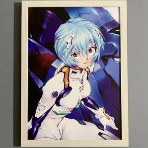 ■エヴァンゲリオン■「CARMINE #16」/A4額装品/貞本義行/綾波レイ/貴重イラスト/印刷物/インテリア G3302