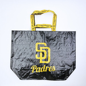 MLB(メジャーリーグ) パドレス ショッピングトートバッグ ブラウン