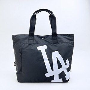 MLB(メジャーリーグ) ドジャース ナイロントートバッグ ブラック