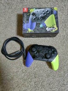 Nintendo Switch Proコントローラー スプラトゥーン3エディション 限定カラー プロコン