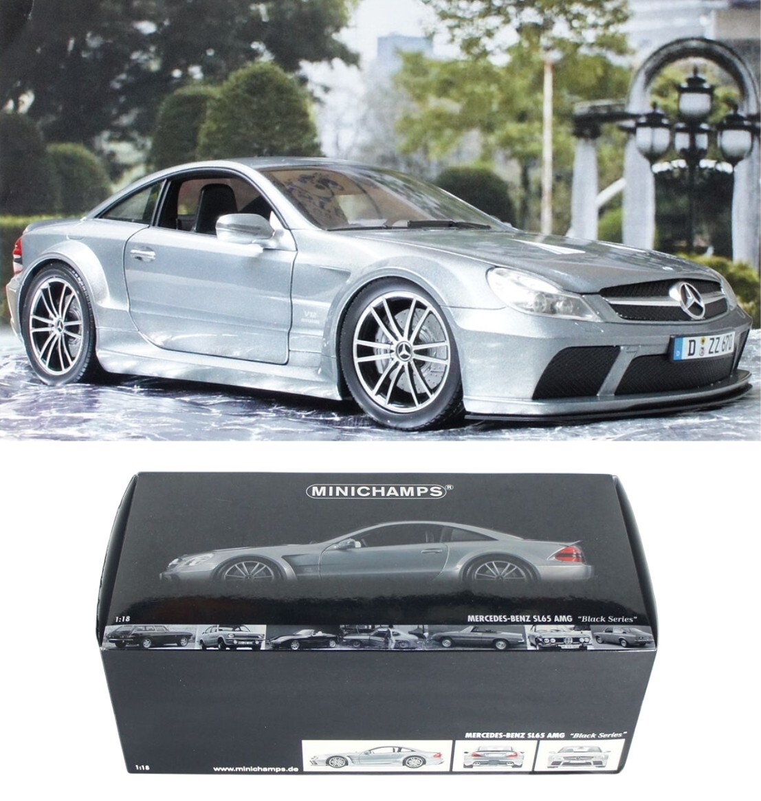 Yahoo!オークション -「1／18 benz sl」の落札相場・落札価格