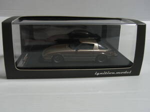 イグニッションモデル 1/43 Mazda Savanna RX-7 SA22C Gold/Brown マツダ サバンナ ゴールド/ブラウン RSワタナベホイール IG0919
