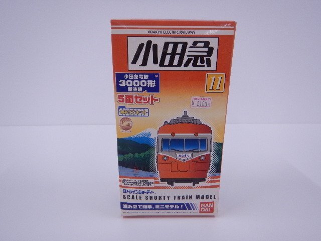 Bトレインショーティー　小田急線3000系　新塗装　5両セット　新品未組み立て Bトレインショーティー オフィシャルサイト | ラインナップ