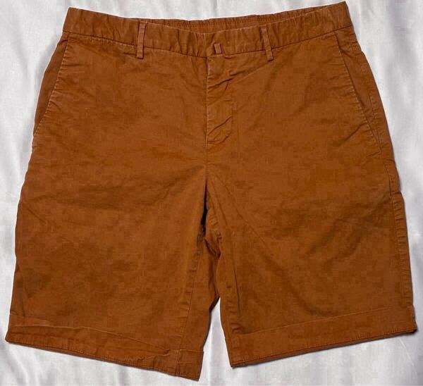 PT TORINO ピーティートリノ サイズ 44 S〜M コットンパンツ ブラウン系 BERMUDA ハーフパンツ ショートパンツ 春夏 送料無料 ボトムス
