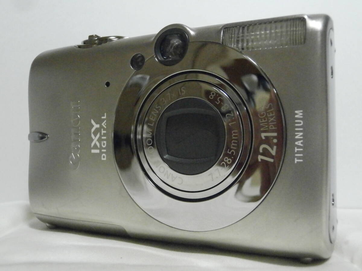 【中古・動作品】Canon IXY DIGITAL 2000IS 箱付き Yahoo!オークション -「canon ixy digital 2000 is」の落札相場