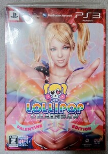 PS3 LOLLIPOP CHAINSAW VALENTINE EDITION ロリポップチェーンソー バレンタインエディション 限定版 中古 美品 特典DVD未開封