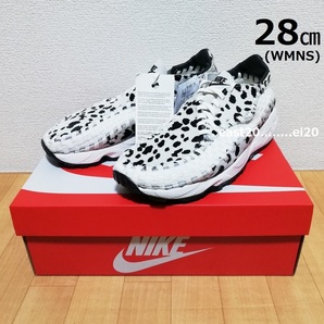 新品 NIKE W AIR FOOTSCAPE WOVEN SAIL AND BLACK ナイキ エア フットスケープ ウーブン ウィメンズ スニーカー 28 未使用 FB1959 送料無料
