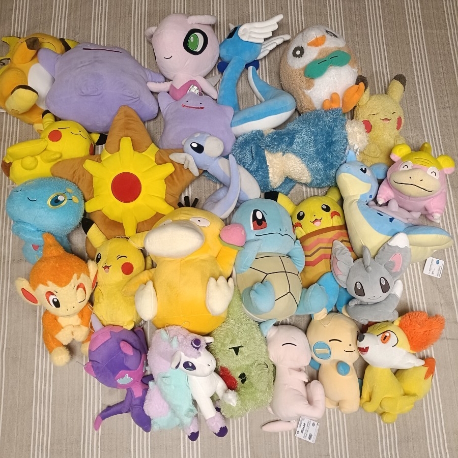 ☆ポケモン 連れ歩き ぬいぐるみマスコット ピカチュウ イーブイ ミュウ 未使用 2025年最新】Yahoo!オークション -ポケモン ミュウ ぬいぐるみの