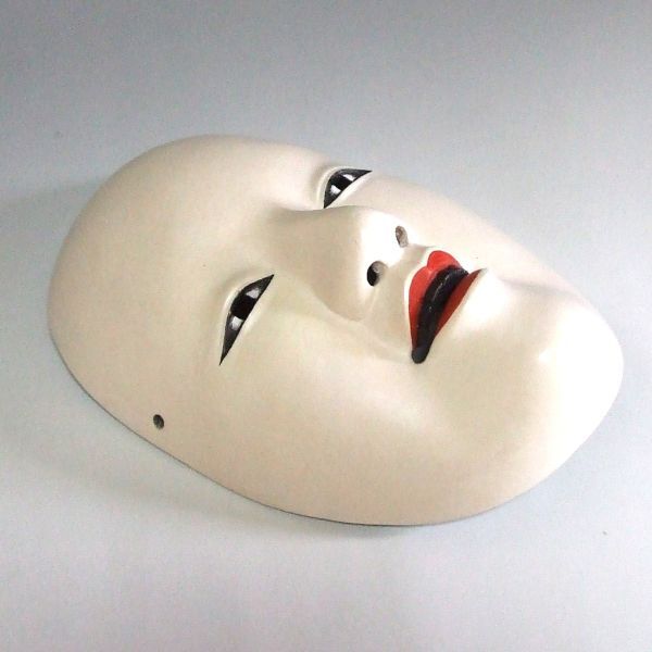 木彫りの 能面 Yahoo!オークション -「能面 木彫」の落札相場・落札価格