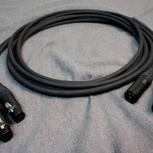 XLRバランスケーブル ON8423C3XL 3.0mペア~BELDEN 8423を用いた信号ロスのない 3芯構成~