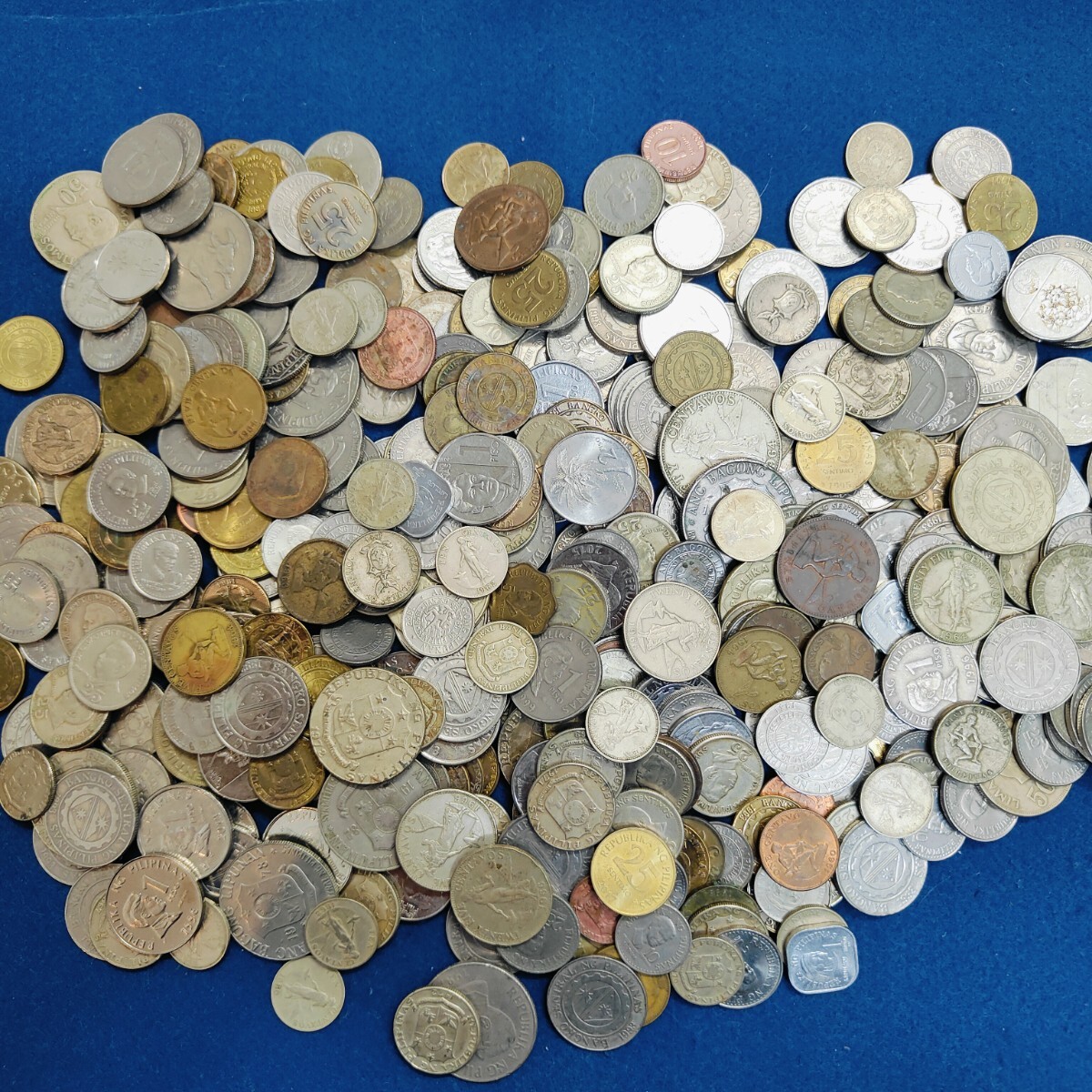 【約2.5kg】外国コイン 外貨 大量 まとめ売り Yahoo!オークション - ・76571 外国銭 大量まとめ 約2.5kg 外国