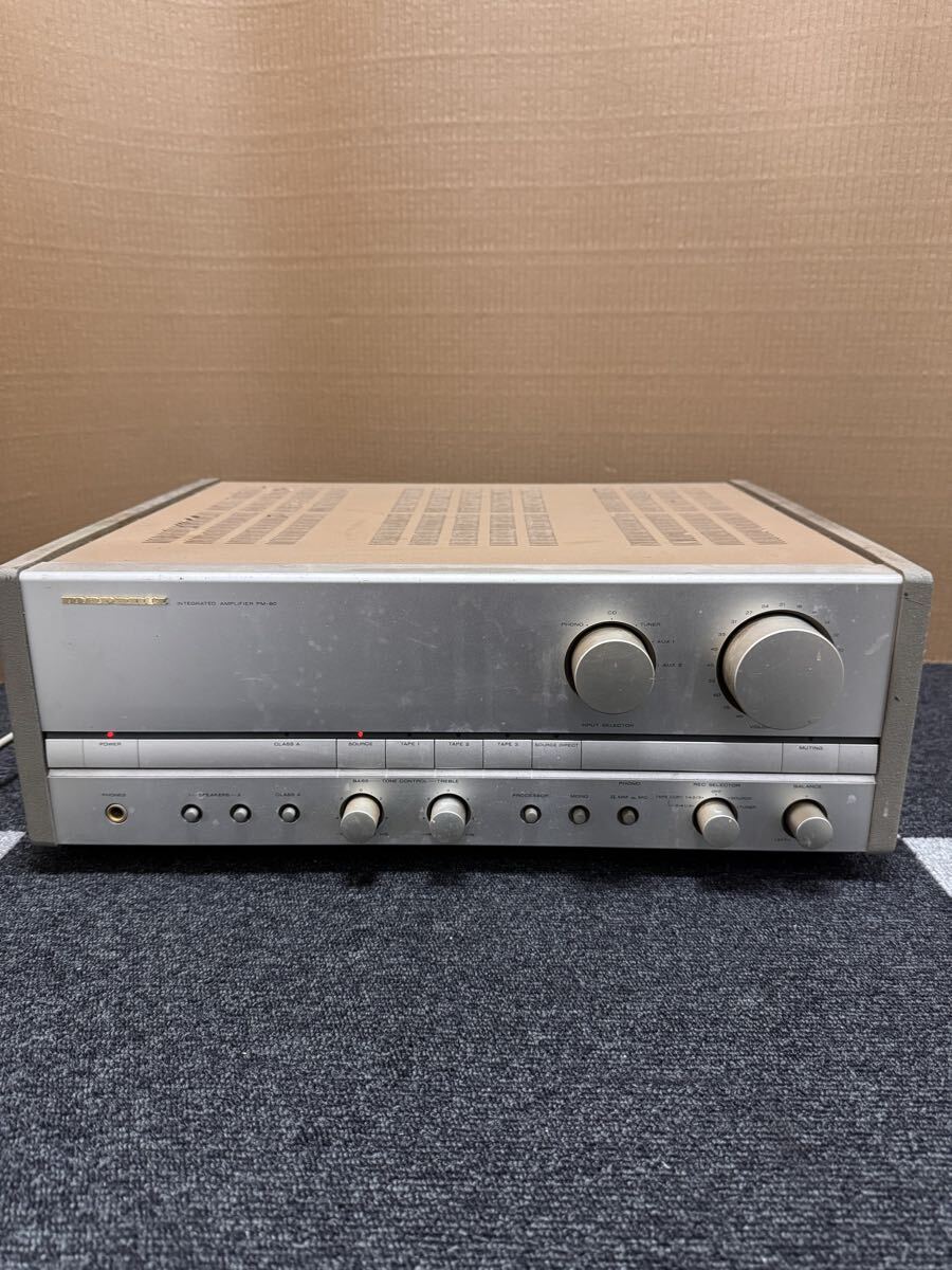 【美品】MARANTZ アンプ PM-80 ジャンク Yahoo!オークション -「マランツ pm-80」の落札相場・落札価格