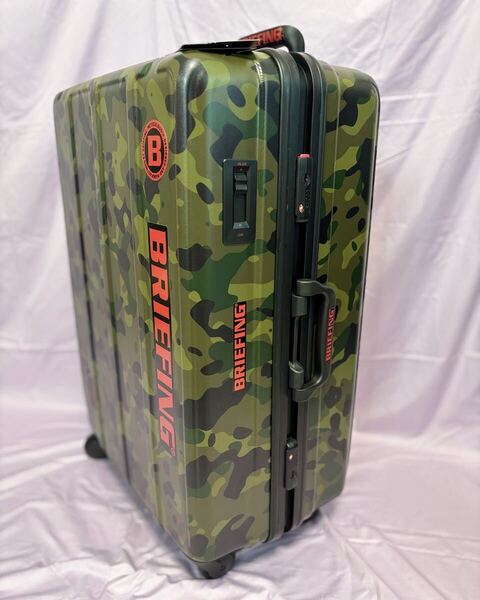 【新品未使用】BRIEFING TROPIC CAMOUFLAGE H-100 ブリーフィング トロピック カモフラージュ キャリーバック スーツケース 100L