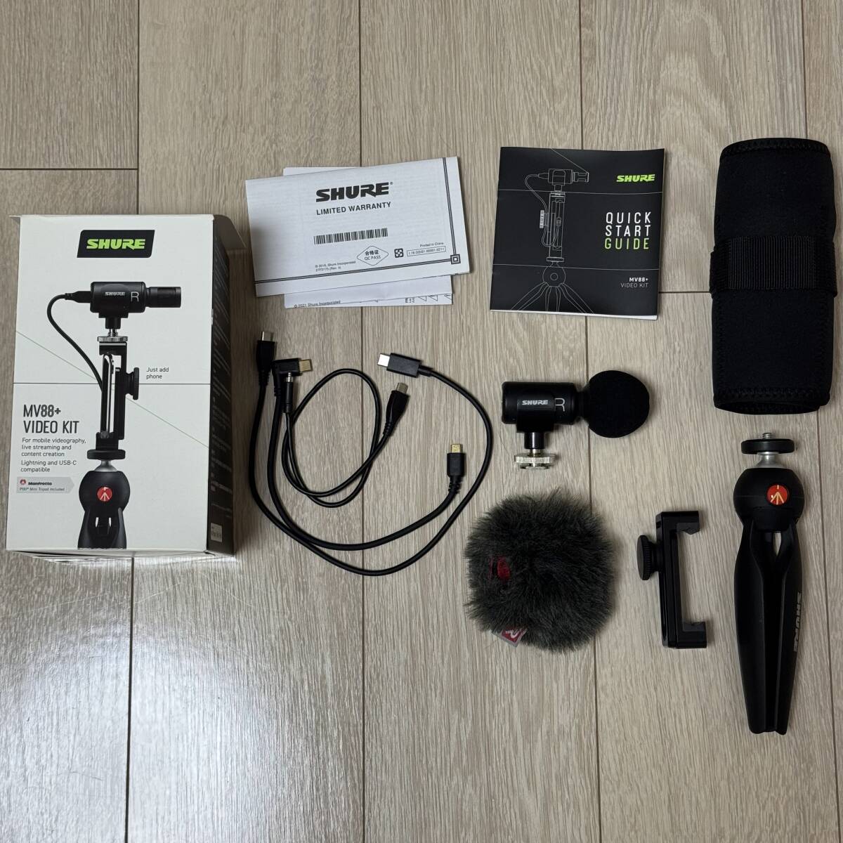 SHURE MV88A-A 廃盤　未使用‼️ SHURE MV88A-A 廃盤 未使用‼️ 2025年最新】shure mv88の人気