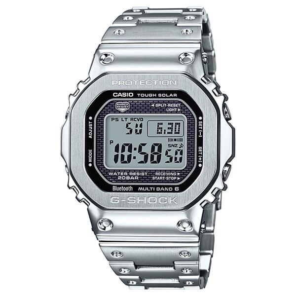 【美品】G-SHOCK Gショック Bluetooth対応 タフソーラー フルメタル GMW-B5000D-1JF