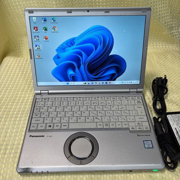 Panasonic Letsnote CF-SZ6 第7世代 Core i5 7200U SSD256GB メモリ8GB Windows11(24H2)Office2021 軽量