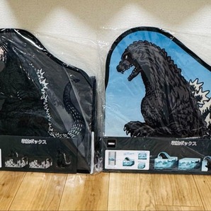 2種類セット ゴジラ Godzilla 収納ボックス しまむらコラボ