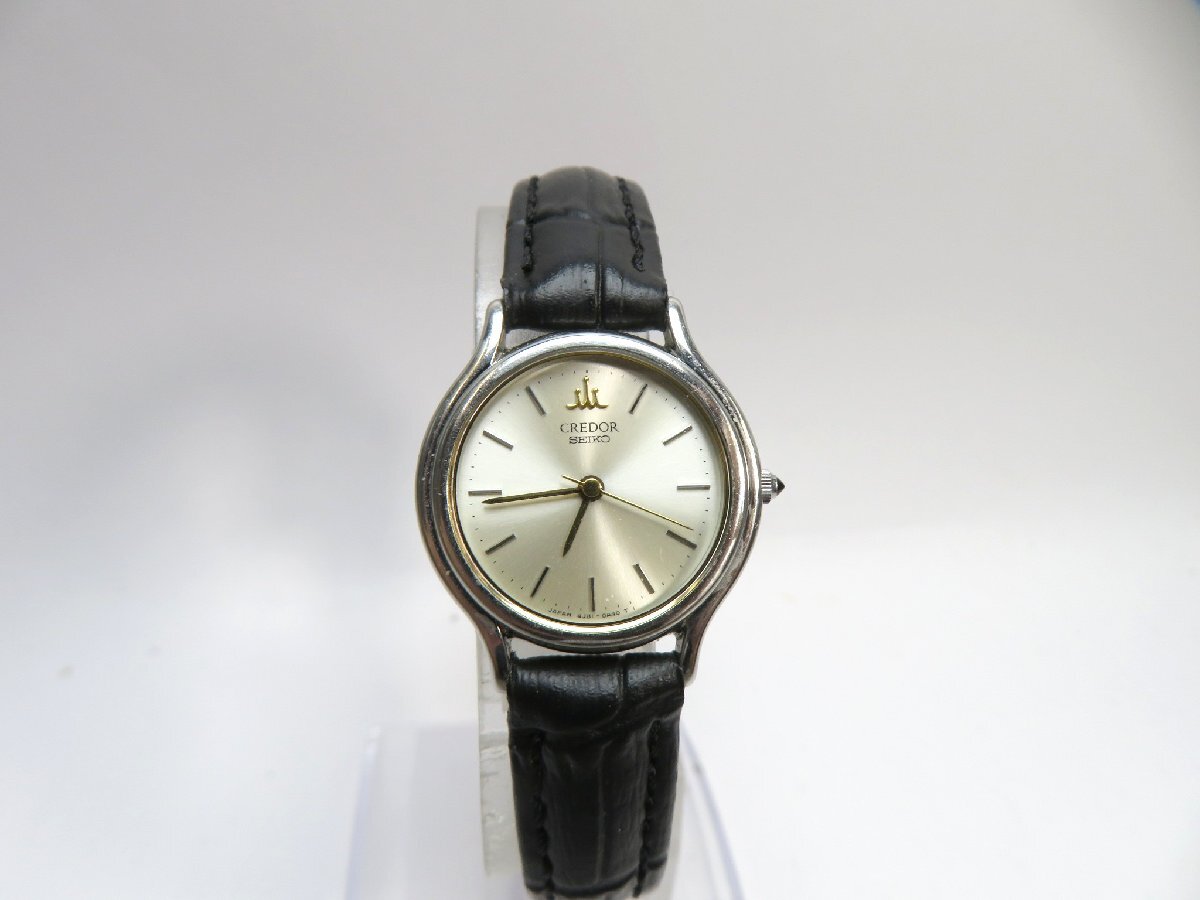SEIKO セイコー クレドール 腕時計 レディースウォッチ 4J81-0A40 Seiko Credor 4J81-0A40 Analog Quartz Women Women'S Watch 3L