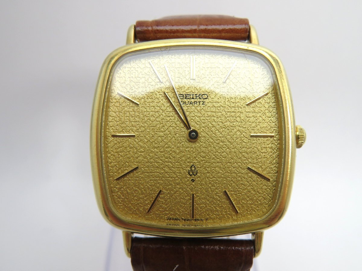 SEIKO セイコー 7820-5530 ゴールド 稼働 腕時計 Yahoo!オークション -「seiko 7820」(その他) (セイコー)の落札