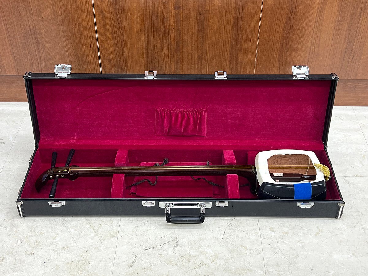 三味線 和楽器 ハードケース付 バチ 紅木紫檀製 現状品 年代物 楽器 2025年最新】Yahoo!オークション -三味線 地唄の中古品・新品