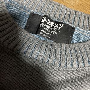 JEANASIS ジョジョ奇妙な冒険ストーンオーシャンコラボニット ダメージ加工 荒木飛呂彦 jojo