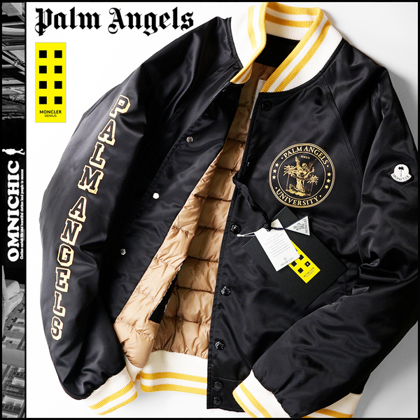 国内正規■新品211,200円BUCYK/合わせやすい【8 MONCLER PALM ANGELS 】モンクレールジーニアススタジアムジャンパーダウンジャケットsize1