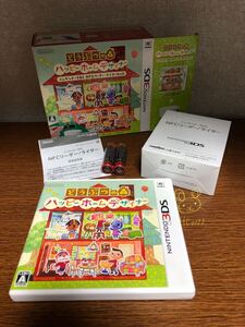 中古品 任天堂 3DS ソフト 【どうぶつの森 ハッピーホームデザイナー ニンテンドー3DS NFCリーダー / ライターセット】
