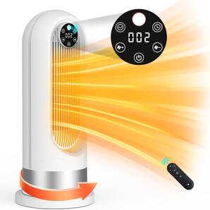 セラミックヒーター 小型 【2024速暖&人感センサー】電気ヒーター セラミックファンヒーター 省エネ 大風量 1200W ヒーター 3モード切替