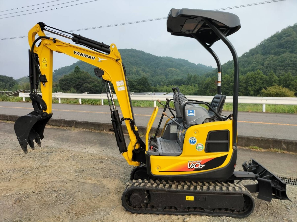 ヤンマー（YANMAR）B17-2・941時間・油圧ショベル・ライト新品・ ヤンマー ミニ油圧ショベル B17 | リユース買取長野ドットコム