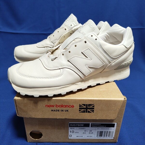 NEW BALANCE◆OU576OW 35周年限定◆28.0cm Made in UK 英国製ニューバランス オフホワイト 白