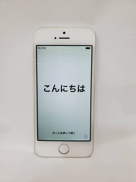 Apple docomo iPhone 5s 16GB シルバー ME333J/A A1453 ジャンク品