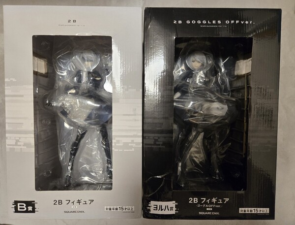 NieR: Automata ver1.1a 放送記念くじ 2B 一番くじ フィギュア B賞 ヨルハ(ラストワン)賞 未開封品 箱傷有り