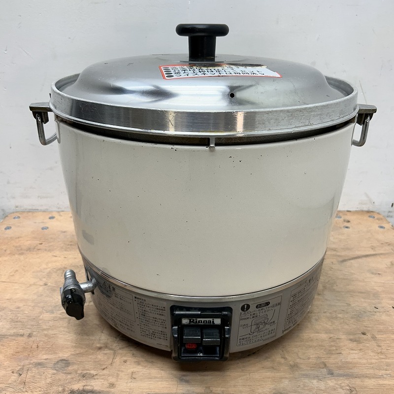 業務用ガス炊飯器/プロパン・3升・中古 楽天市場】リンナイ 業務用ガス炊飯器 RR-S300G2 6.0L(3升炊き