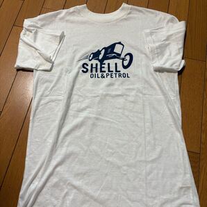 デット!希少!SHELL(シェル)旧ロゴプリント ヴィンテージ 企業Tシャツ