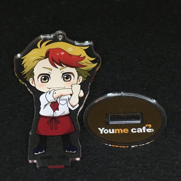 (未使用･未開封品)ユーリ!!! on ICE 勝生勇利 プリカフェ プリンセスカフェ 館内着ver アクリルスタンド アクスタ ユーリ!!! on ICE 勝生勇利 プリカフェ プリンセスカフェ 館内着