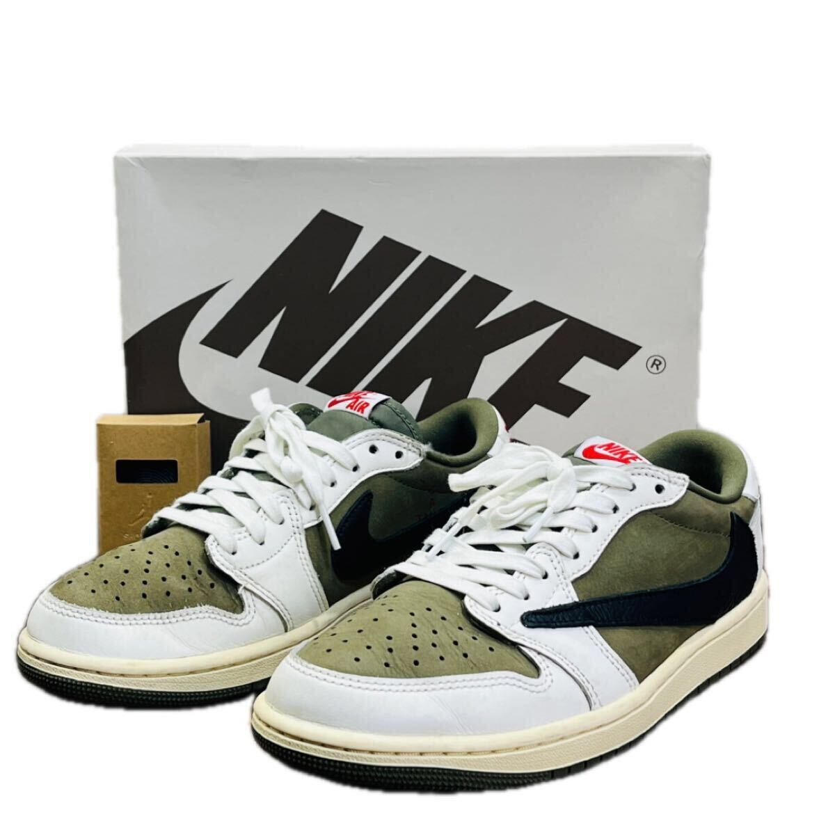 新品未使用　25.5 NIKE Air Jordan Travis Scott Travis Scott × Fragment × Nike Air Jordan 1 Low OG SP