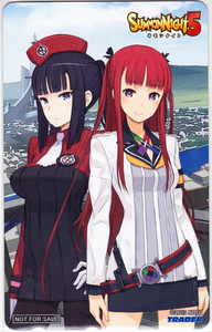 PSP サモンナイト5 トレーダー特典 テレカ/飯塚武志 飯塚武史 黒星紅白 Summon Night5 一つの大陸の物語 キノの旅 バンプレスト